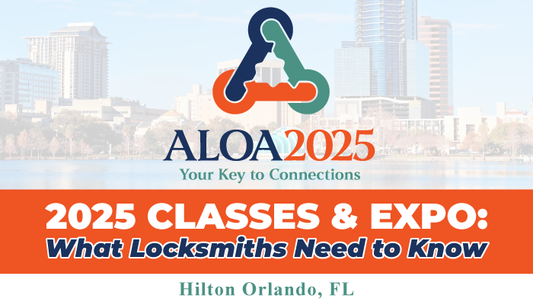 ALOA 2025 Classes & Expo: What Locksmiths Need to Know