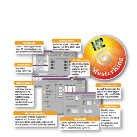 HPC MK-CD Masterking Keying Software HPC MK-CD Masterking Keying Software