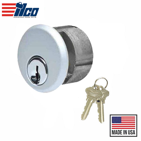 Ilco - Keyed Mortise - Schlage C Keyway - AR Cam - Zinc - KA50 - AL - Aluminum Ilco - Keyed Mortise - Schlage C Keyway - AR Cam - Zinc - KA50 - AL - Aluminum