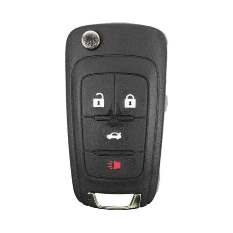 10 x 2010-2019 Chevrolet / 4-Button Flip Key HS / non PEPS / PN: 13504200 / OHT01060512 / OHT05918179 (OEM Recase) 10 x 2010-2019 Chevrolet / 4-Button Flip Key HS / non PEPS / PN: 13504200 / OHT01060512 / OHT05918179 (OEM Recase)
