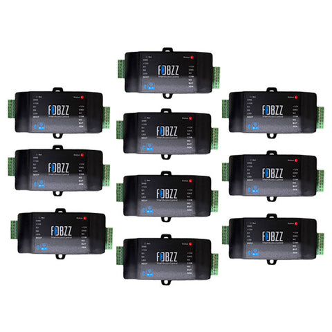 10 x FOBZZ - Smart Access Control System - Wi-Fi & Bluetooth ( Includes 10 User Licenses per Device ) 10 x FOBZZ - Smart Access Control System - Wi-Fi & Bluetooth ( Includes 10 User Licenses per Device )
