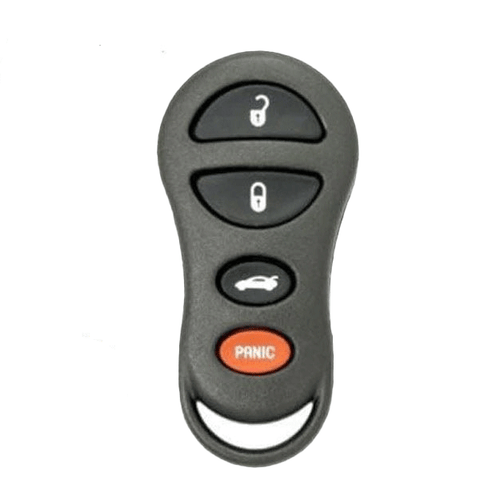 10 x 2001-2006 Chrysler Dodge Jeep / 4-Button Keyless Entry Remote / PN: 04686481AX / GQ43VT17T (OEM Recase) 10 x 2001-2006 Chrysler Dodge Jeep / 4-Button Keyless Entry Remote / PN: 04686481AX / GQ43VT17T (OEM Recase)