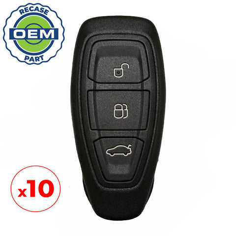 10 x 2015-2019 Ford Focus / 3-Button Smart Key / PN: 164-R8147 / KR5876268 (OEM Recase) 10 x 2015-2019 Ford Focus / 3-Button Smart Key / PN: 164-R8147 / KR5876268 (OEM Recase)
