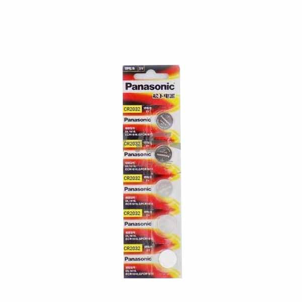 Panasonic CR2025 3V Lithium Battery 5-Pack