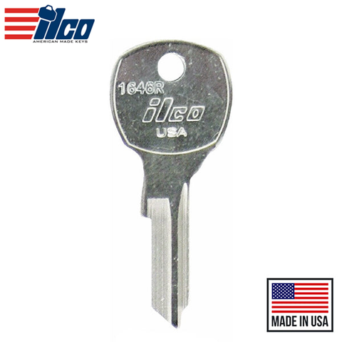 Ilco - 1646R National Cabinet BRAND Key Blank Ilco - 1646R National Cabinet BRAND Key Blank