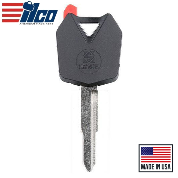 Ilco - 2002-2014 Kawasaki Motorcycle - KW16-GTS - Transponder Key Ilco - 2002-2014 Kawasaki Motorcycle - KW16-GTS - Transponder Key