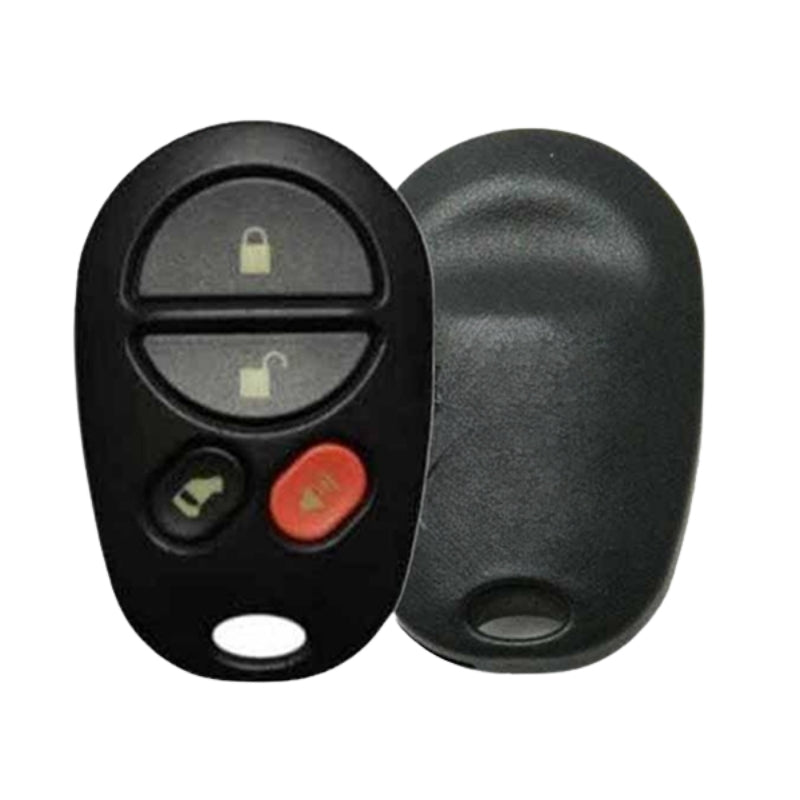 2004-2013 Toyota Sienna 4-Button Keyless Entry Remote wSide Door PN 89742-08100 GQ43VT20T (OEM Recase) 2004-2013 Toyota Sienna 4-Button Keyless Entry Remote wSide Door PN 89742-08100 GQ43VT20T (OEM Recase)