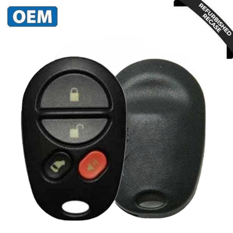 2004-2013 Toyota Sienna 4-Button Keyless Entry Remote wSide Door PN 89742-08100 GQ43VT20T (OEM Recase) 2004-2013 Toyota Sienna 4-Button Keyless Entry Remote wSide Door PN 89742-08100 GQ43VT20T (OEM Recase)