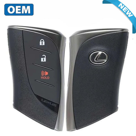 2019-2020 Lexus UX200 UX250h / 3-Button Smart Key / PN: 8990H-76010 / HYQ14FBF (Black Logo) (OEM) 2019-2020 Lexus UX200 UX250h / 3-Button Smart Key / PN: 8990H-76010 / HYQ14FBF (Black Logo) (OEM)