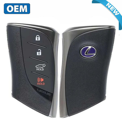 2019-2021 Lexus UX200 / 4-Button Smart Key / PN: 8990H-76040 / HYQ14FBF (Hybrid Blue Logo) (OEM) 2019-2021 Lexus UX200 / 4-Button Smart Key / PN: 8990H-76040 / HYQ14FBF (Hybrid Blue Logo) (OEM)