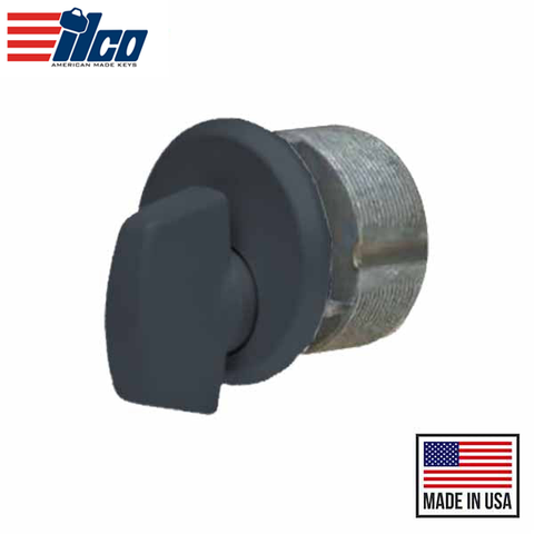 Ilco - Turnknob Mortise - AR Cam - Adams Rite - BU - Dark Bronze Ilco - Turnknob Mortise - AR Cam - Adams Rite - BU - Dark Bronze