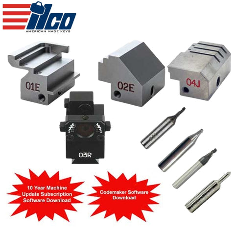 Ilco - Silca - D751803ZB - Gold Advantage Accessories & Software Package - For Futura Machines Ilco - Silca - D751803ZB - Gold Advantage Accessories & Software Package - For Futura Machines