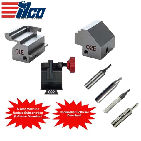 Ilco - Silca - D751802ZB - Silver Advantage Accessories & Software Package - For Futura Machines Ilco - Silca - D751802ZB - Silver Advantage Accessories & Software Package - For Futura Machines