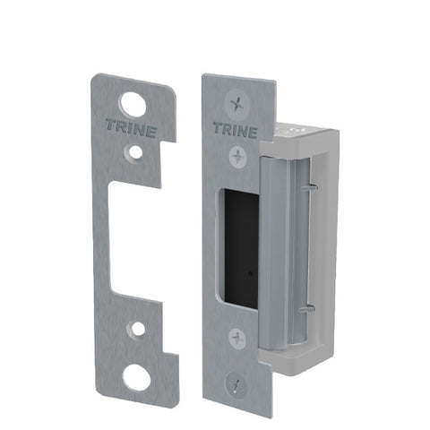 Trine - 4300 - Electric Strike - 4 Faceplates - Aluminium Finish - Grade 1 Trine - 4300 - Electric Strike - 4 Faceplates - Aluminium Finish - Grade 1