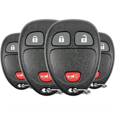 4 x 2007-2017 GM / 3-Button Keyless Entry Remote / OUC60270 (BUNDLE OF 4) 4 x 2007-2017 GM / 3-Button Keyless Entry Remote / OUC60270 (BUNDLE OF 4)