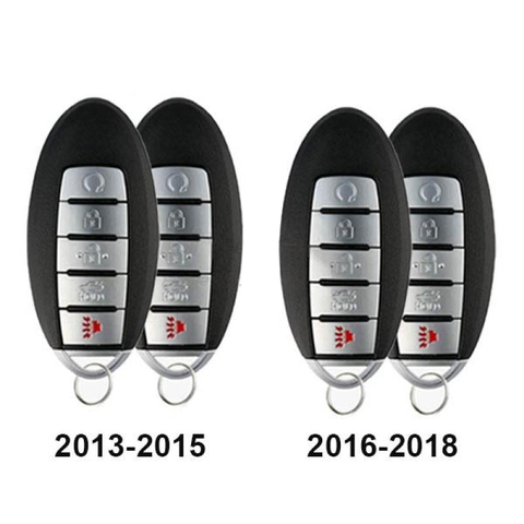 4 x 2013-2018 Nissan Infiniti / 5-Button Smart Key / KR5S180144014 (Bundle of 4) 4 x 2013-2018 Nissan Infiniti / 5-Button Smart Key / KR5S180144014 (Bundle of 4)