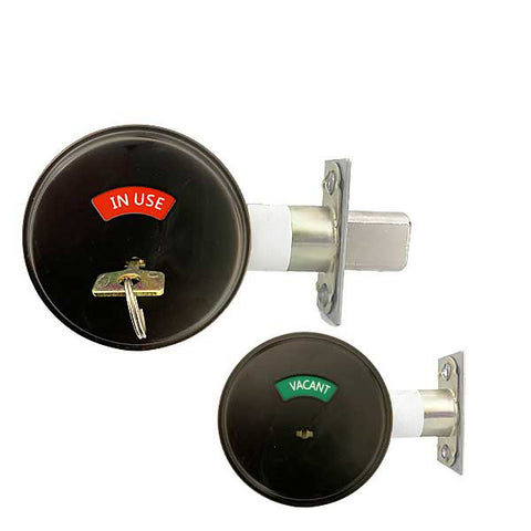 5 x Premium Commercial Privacy Indicator Deadbolt – 10B – Oil Rubbed Bronze – Grade 2 (Pack of 5) 5 x Premium Commercial Privacy Indicator Deadbolt – 10B – Oil Rubbed Bronze – Grade 2 (Pack of 5)