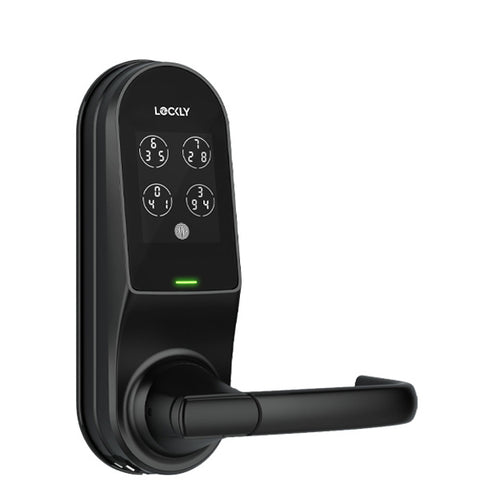 Lockly Guard - LATCH 679L - Lever Latch Smart Lock -Wi-Fi-Bluetooth App Controlled - Fingerprint Reader - Touchscreen Keypad - Key Override - Mifare RFID - Optional Finish Lockly Guard - LATCH 679L - Lever Latch Smart Lock -Wi-Fi-Bluetooth App Controlled - Fingerprint Reader - Touchscreen Keypad - Key Override - Mifare RFID - Optional Finish