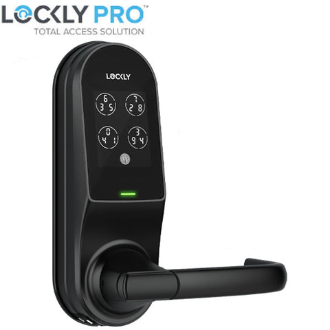 Lockly Guard - LATCH 679L - Lever Latch Smart Lock -Wi-Fi-Bluetooth App Controlled - Fingerprint Reader - Touchscreen Keypad - Key Override - Mifare RFID - Optional Finish Lockly Guard - LATCH 679L - Lever Latch Smart Lock -Wi-Fi-Bluetooth App Controlled - Fingerprint Reader - Touchscreen Keypad - Key Override - Mifare RFID - Optional Finish