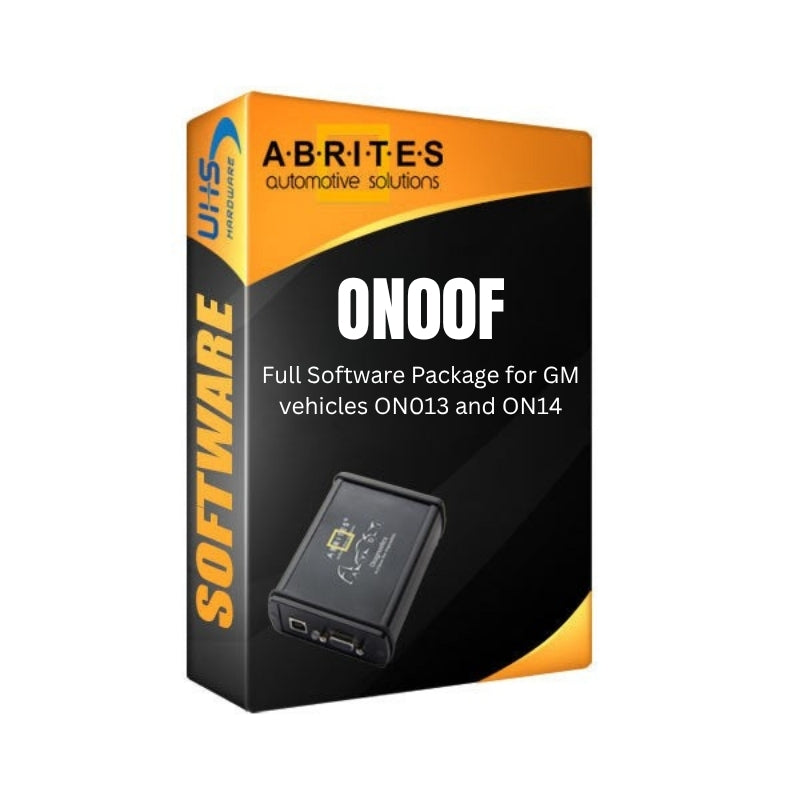 ABRITES - Full ABRITES Software Package for GM vehicles ON013 and ON14 ABRITES - Full ABRITES Software Package for GM vehicles ON013 and ON14