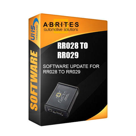 ABRITES - Software Update For RR028 to RR029 ABRITES - Software Update For RR028 to RR029