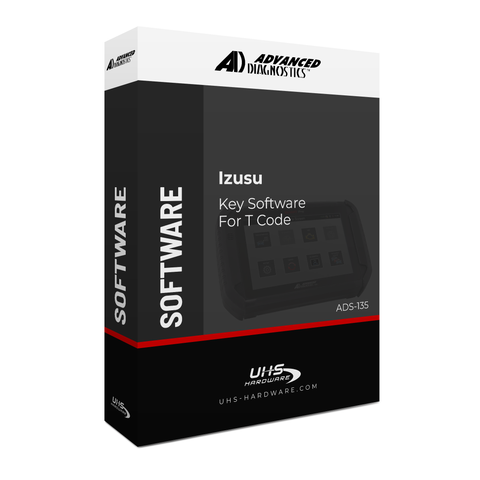 Advanced Diagnostics - ADS135 - Isuzu Key Software For T Code - Category C Advanced Diagnostics - ADS135 - Isuzu Key Software For T Code - Category C