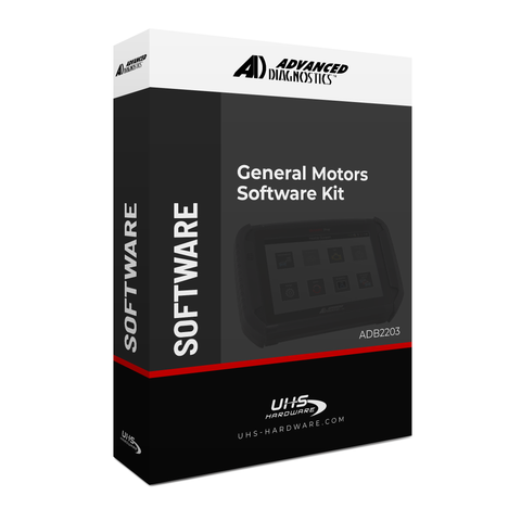 Advanced Diagnostics - ADB2203 - General Motors Software Kit Advanced Diagnostics - ADB2203 - General Motors Software Kit