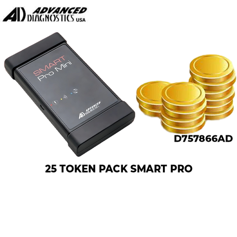 Advanced Diagnostics - D757864AD - Smart Pro Mini - 10, 25, 50 Pack Token - (Machine Sold Separately) Advanced Diagnostics - D757864AD - Smart Pro Mini - 10, 25, 50 Pack Token - (Machine Sold Separately)