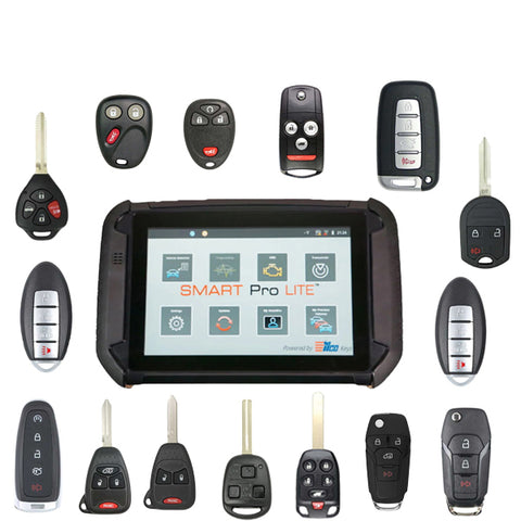 Advanced Diagnostics - SMART Pro Lite Key Programmer / 29 Different ILCO Look-Alike Remotes - Complete Programming Bundle