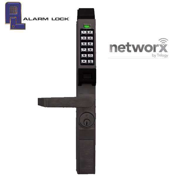 Alarm Lock Trilogy PDL1300NW NarrowStile Digital PROX Keypad Lever