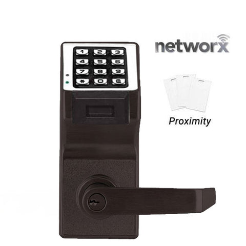 Alarm Lock Trilogy - PDL6100 - Digital PROX Lever Set - Networx - Wireless & Ethernet Feature - 10B - Oil Rubbed Bronze Alarm Lock Trilogy - PDL6100 - Digital PROX Lever Set - Networx - Wireless & Ethernet Feature - 10B - Oil Rubbed Bronze