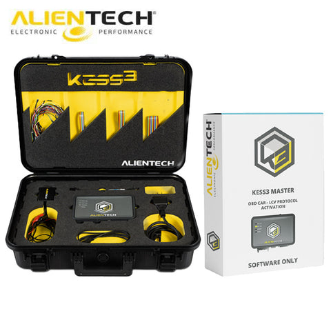 Alientech - KESS3 - ECU and TCU Programmer And OBD Car Passenger Truck Light Commercial Vehicle Master Activation Software Alientech - KESS3 - ECU and TCU Programmer And OBD Car Passenger Truck Light Commercial Vehicle Master Activation Software
