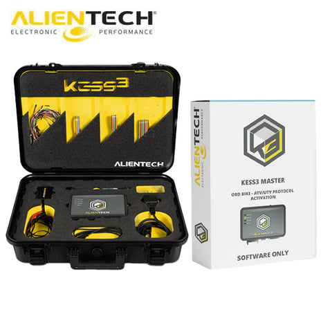 Alientech - KESS3 - ECU and TCU Programmer And OBD Bike - ATV/UTV Protocol Master Activation Software Alientech - KESS3 - ECU and TCU Programmer And OBD Bike - ATV/UTV Protocol Master Activation Software
