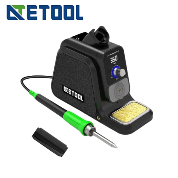 ATETOOL - AE3150D - 4 in 1 Light Weight Soldering Iron - 60W Soldering Station - T60 Solder Tips ATETOOL - AE3150D - 4 in 1 Light Weight Soldering Iron - 60W Soldering Station - T60 Solder Tips