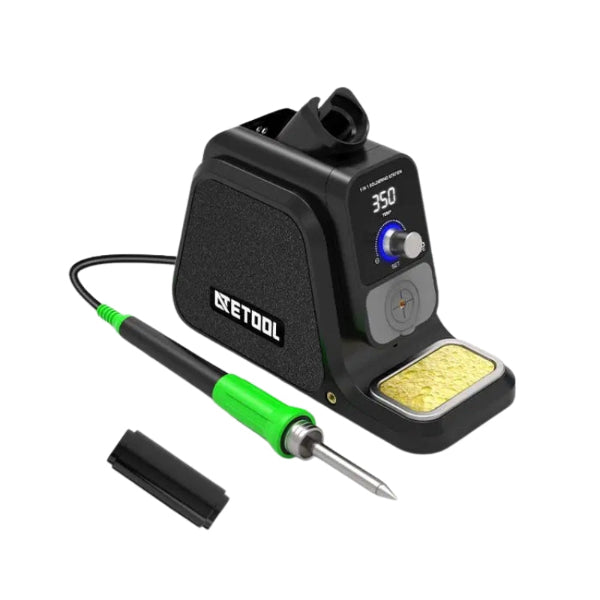 ATETOOL - AE3150D - 4 in 1 Light Weight Soldering Iron - 60W Soldering Station - T60 Solder Tips ATETOOL - AE3150D - 4 in 1 Light Weight Soldering Iron - 60W Soldering Station - T60 Solder Tips