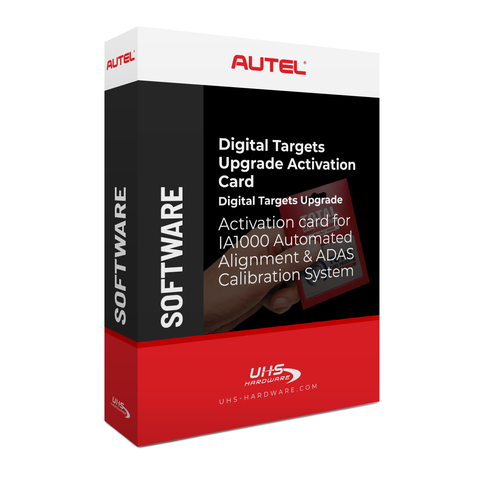 Autel - IA1000 - Automated Alignment & ADAS Calibration System Digital Targets Upgrade Activation Card Autel - IA1000 - Automated Alignment & ADAS Calibration System Digital Targets Upgrade Activation Card