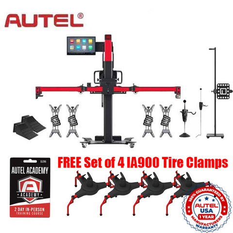Autel - ADAS Bundle - IA900LDWT LDW Targets Package + ATA2DAY 2 Day ADAS Training Ticket & FREE Set of 4 IA900 Tire Clamps Autel - ADAS Bundle - IA900LDWT LDW Targets Package + ATA2DAY 2 Day ADAS Training Ticket & FREE Set of 4 IA900 Tire Clamps