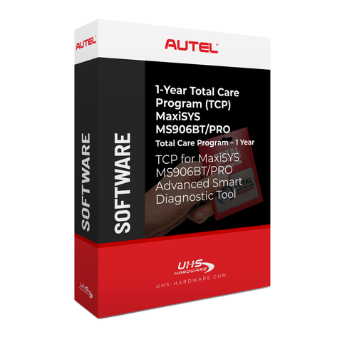 Autel - MaxiSYS MS906BT / PRO - Advanced Smart Diagnostic Tool - Total Care - 1 YEAR - ( machine sold separately ) Autel - MaxiSYS MS906BT / PRO - Advanced Smart Diagnostic Tool - Total Care - 1 YEAR - ( machine sold separately )