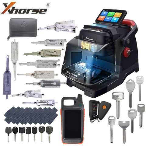 Beginner Cut & Programming Bundle - Dolphin II XP-005L + VVDI Key Tool MAX Pro + Auto 101 On-Demand Training + Keys, Remotes & Lishis Pack Beginner Cut & Programming Bundle - Dolphin II XP-005L + VVDI Key Tool MAX Pro + Auto 101 On-Demand Training + Keys, Remotes & Lishis Pack