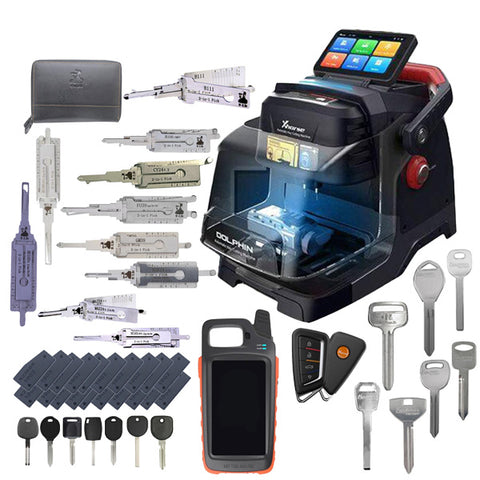 Beginner Cut & Programming Bundle - Dolphin II XP-005L + VVDI Key Tool MAX Pro + Auto 101 On-Demand Training + Keys, Remotes & Lishis Pack Beginner Cut & Programming Bundle - Dolphin II XP-005L + VVDI Key Tool MAX Pro + Auto 101 On-Demand Training + Keys, Remotes & Lishis Pack