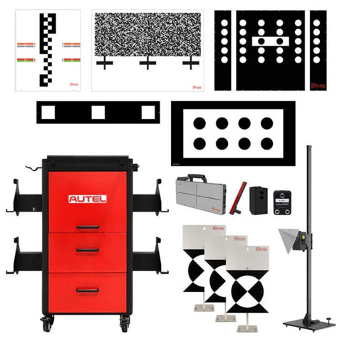 Autel - IA1000 Automated Wheel Alignment and ADAS Calibration System with All Systems ADAS, MaxiSYS Ultra S2 Diagnostics Tablet & Digital Targets Autel - IA1000 Automated Wheel Alignment and ADAS Calibration System with All Systems ADAS, MaxiSYS Ultra S2 Diagnostics Tablet & Digital Targets