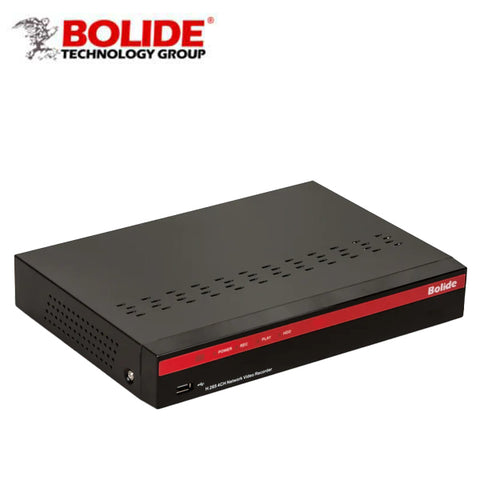 Bolide - BN-NVR / 4NX / NDAA - 4-Channel 4K H.265 NVR - Built in 4-Port - NDAA Compliant Bolide - BN-NVR / 4NX / NDAA - 4-Channel 4K H.265 NVR - Built in 4-Port - NDAA Compliant