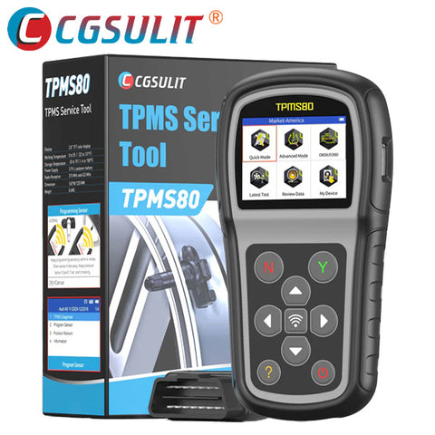 CGSULIT - TPMS80 - TPMS Relearn Tool - TS01 Sensor Programming - 315 / 433 MHz - Free Lifetime Updates CGSULIT - TPMS80 - TPMS Relearn Tool - TS01 Sensor Programming - 315 / 433 MHz - Free Lifetime Updates