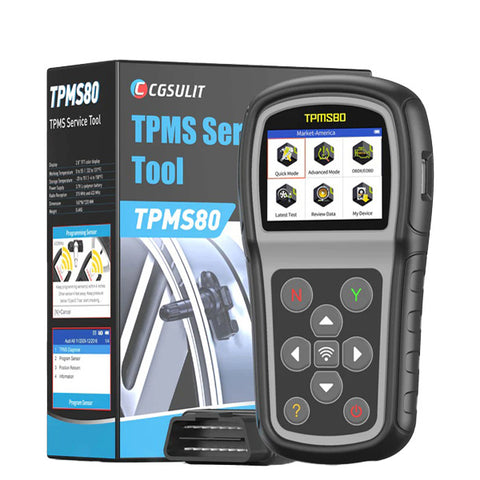 CGSULIT - TPMS80 - TPMS Relearn Tool - TS01 Sensor Programming - 315 / 433 MHz - Free Lifetime Updates CGSULIT - TPMS80 - TPMS Relearn Tool - TS01 Sensor Programming - 315 / 433 MHz - Free Lifetime Updates