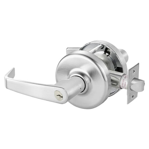 Corbin Russwin - CL3851 - 2-3/4” Standard Backset - H6 Keyway - New Port Lever - Satin Chrome - Entrance - Grade 2 Corbin Russwin - CL3851 - 2-3/4” Standard Backset - H6 Keyway - New Port Lever - Satin Chrome - Entrance - Grade 2