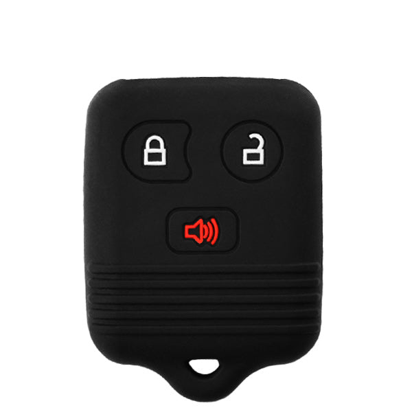 1998-2016 Ford Lincoln Mazda Mercury / 3-Button Remote Keyless Entry Key Silicone Cover / CWTWB1U345 (AFTERMARKET)