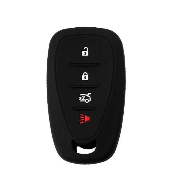 2016-2019 Chevrolet / 4-Button Remote Smart Key Silicone Cover / HU100 / HYQ4EA (AFTERMARKET)