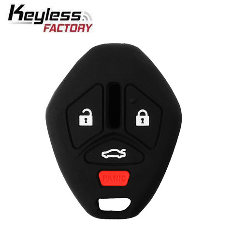 2007-2015 Mitsubishi / 4-Button Remote Head Key Silicone Cover / MIT3 / OUCG8D-620M-A (AFTERMARKET) 2007-2015 Mitsubishi / 4-Button Remote Head Key Silicone Cover / MIT3 / OUCG8D-620M-A (AFTERMARKET)
