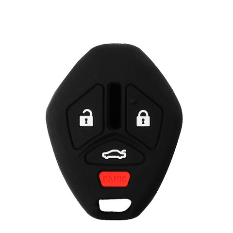 2007-2015 Mitsubishi / 4-Button Remote Head Key Silicone Cover / MIT3 / OUCG8D-620M-A (AFTERMARKET) 2007-2015 Mitsubishi / 4-Button Remote Head Key Silicone Cover / MIT3 / OUCG8D-620M-A (AFTERMARKET)