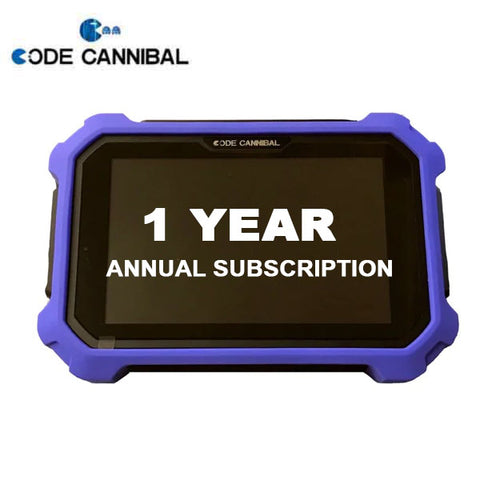 1 Year Annual Subscription for Code Cannibal Programmer Machine - (machine sold separately) 1 Year Annual Subscription for Code Cannibal Programmer Machine - (machine sold separately)
